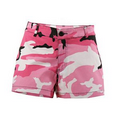 Women''s Short Shorts - Pink Camo